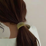 Fashion Elastic Hair Band Women Hair Ties Elegant Acetate Hair Rubber Band Hair Ties Girls Hair Accessories Elastic Hair Band