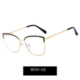 Blue Light Blocking Glasses Frame New Eyewear Prescription Female Eyeglasses Optical Women Spectacles UV400 Anti-Reflective