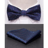 Men Bowtie Cravat Set Fashion Butterfly Party Wedding Ties Girls Business Jacquard Bow Tie Men Bowknot Wholesale Accessories