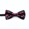 Musical Note Bow Tie Guitar Piano Stave Adult Children Bowtie Novelty Handmade Butterfly Wedding Party Men Gift Accessories