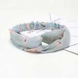 2020 Fashion Bohemian Headband Print Hairbands For Women Girls Vintage Cross Knot Turban Bandanas Headwear Hair Accessories