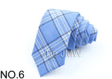 New Soft TR Fabric Polyester Ties For Men Skinny Plaid Business Tie Wedding Dress Butterfly Designer Daily Neckwear Accessories