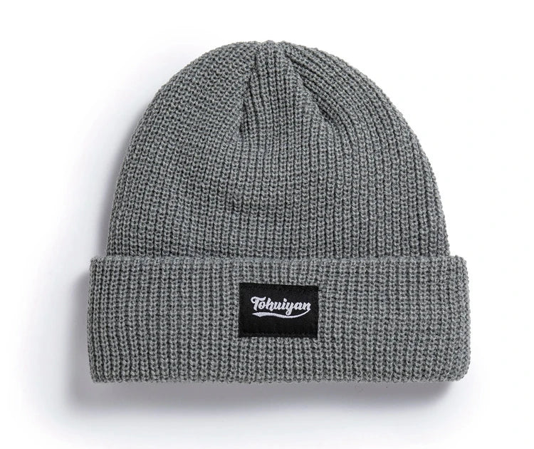 TOHUIYAN Reflective Knitted Hats Magical High Visibility Winter Warm Caps Women Men Bonnet Beanie Hat for Night Running Walking