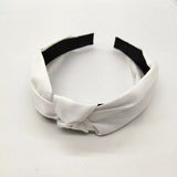 Fashion Top Knot Satin Headbands Wide Fabric Makeup Hairbands for Women Girls Ladies Washing Hair Hoops Bezel Hair Accessories
