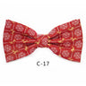 JEMYGINS Christmas Bow Ties for Mens Shirt  Snowflake Christmas Tree Pattern Men Silk Bow Tie  Christmas Party Gift