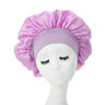 Women Satin Bonnet Spandex Wide Stretchy Band Bonnet Satin Cheveux Nuit Silk Sleeping Night Cap Bonnets for Women
