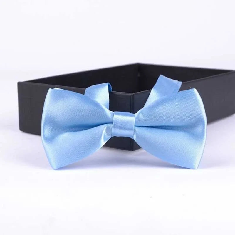 Kid Bowties Solid Butterfly Bowtie Wedding Accessories Gift Bow Tie Party TiesNew Wholesale Bowknot CA43