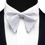 GUSLESON Fashion Paisley Bow Tie For Men Women Classic Big Bowtie For Party Wedding Bowknot Adult Mens Bowties Cravats Red Tie