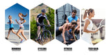 Men Women Sport Headband Skull Ghost Sweat Bandage Elastic Tennis Yoga Gym Headwear Fitness Running Sweatband Hair Accessories