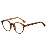 2022 Trending Blue Light Blocking Men's Retro Glasses TR90 Anti Radiation Eyeglasses Women Round Transparent Fashion Eyewear