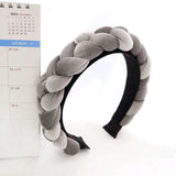 Velvet Braid Hairband Headband for Women Girls Hair Accessories