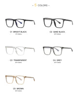 Blue Light Blocking Glasses Frame for Optical Prescription Eyeglasses Frame New Arrival Full Rim Plastic UV400 Anti-scratch