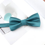 Solid Colorful Parent-Child Bowtie Set Classic Cute Family Butterfly Party Dinner Wedding Design Cute bow tie Accessory NO.1-15