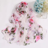 hot  printing new brand women scarf spring summer silk scarves shawls and wraps lady pashmina beach stoles hijab foulard