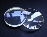 Optical Glass Achromatic Objective Lens Concave&Convex Lens for DIY Telescope Large-diameter Glass Lens Making Mirrors Eyepieces