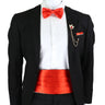 New Fashion Mens Cummerbund Bow Tie Brooch Set Black Red Blue   Waist Seal For Formal Tuxedo Business Suit Dinner Accessories
