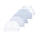 New Born Baby Boy Hats 3/5Pieces Cotton Baby Girls Hats Cartoon 0-6Months Unisex Soft Solid Color Infant Accessories