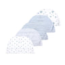 New Born Baby Boy Hats 3/5Pieces Cotton Baby Girls Hats Cartoon 0-6Months Unisex Soft Solid Color Infant Accessories