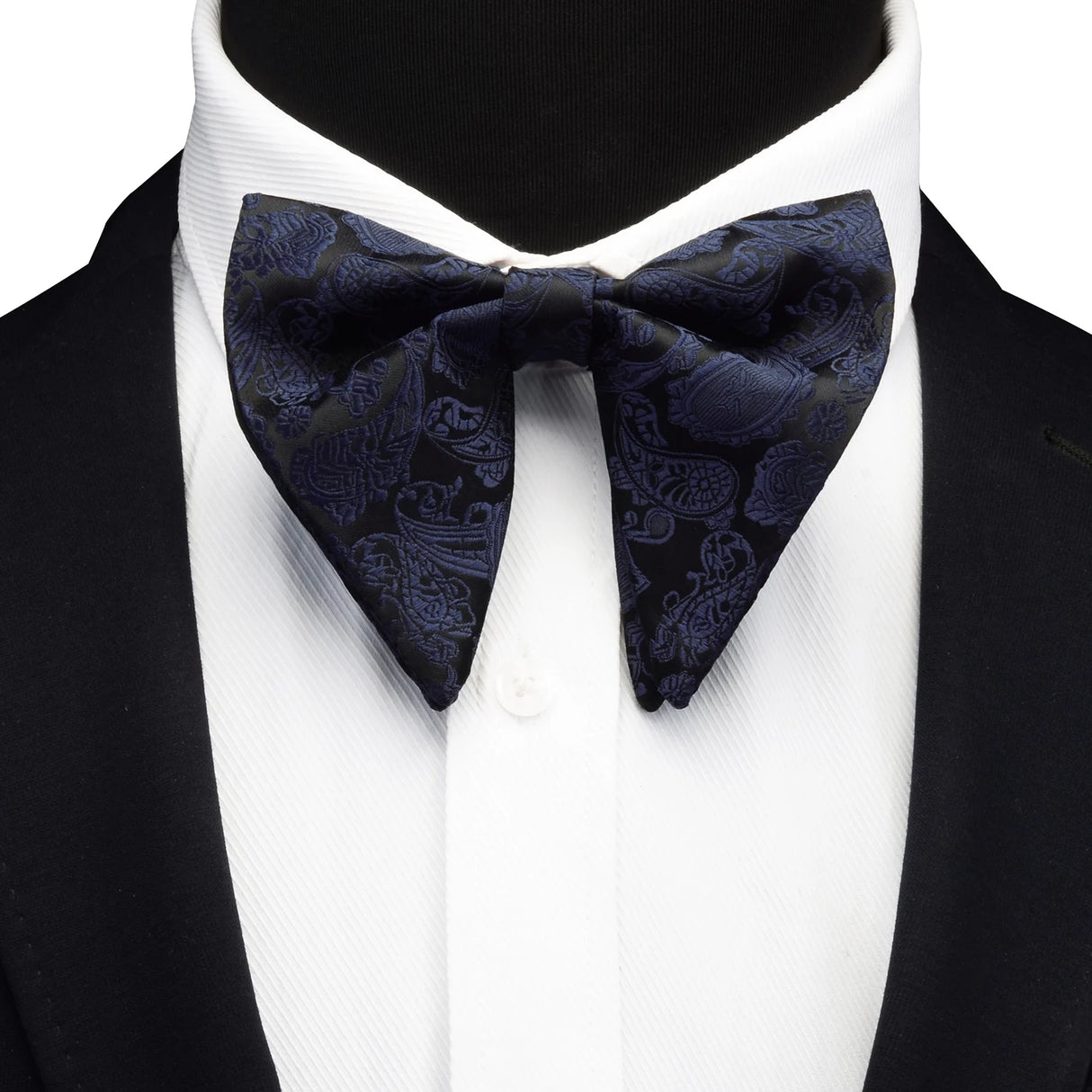 GUSLESON Fashion Paisley Bow Tie For Men Women Classic Big Bowtie For Party Wedding Bowknot Adult Mens Bowties Cravats Red Tie