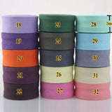 25mm Cotton Folded Bias Tape Ironed Bias Binding for Garment Table Cloth Quilt DIY craft sewing tape 5meters/lot