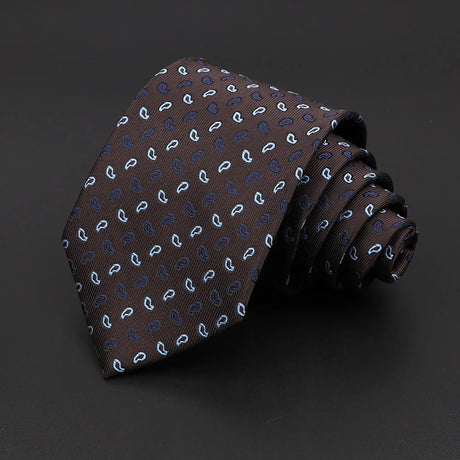 Classic Silk Men Tie Plaid Stripe Floral Ties Formal Wear Business Suit Jacquard Necktie Wedding Party Gift Daily Accessories