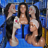 Machine Made Wigs Natural Color Wig Human Hair Deep Wave Glueless None Lace Front Curly Wave Wig Brazilian Virgin Hair