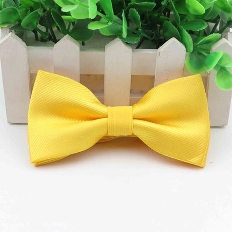 Classical Solid Fashion Bowties Groom Men Colorful Striped Cravat Grid Male Marriage Butterfly Wedding Bow Ties