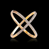 Cross Brooches X Shape Scarf Buckle Crystal Brooches For Women Hollow Scarves Buckle Brooch Jewelry Clothing Accesories