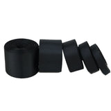 (10 meters/roll) Black Grosgrain Ribbon Webbing Decoration Gift Ribbons