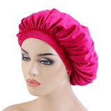 New velvet high elastic wide-brimmed nightcap flannel round hat chemotherapy hat scarf hat