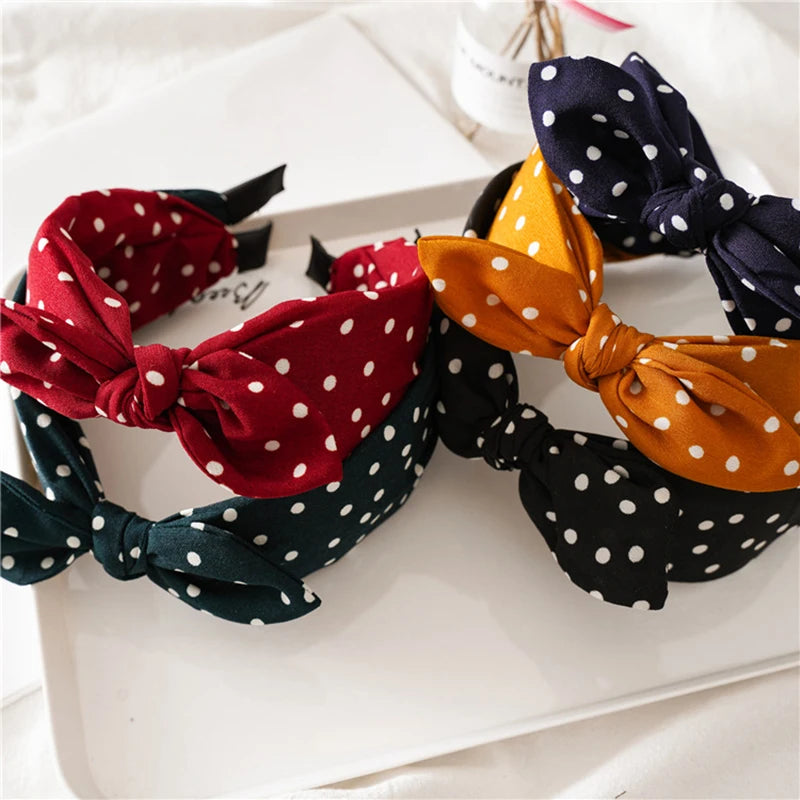 Fashion Women Big Bow Headband Hair Hoop Bands Girls Bowknot Wide Hairbands Ornaments for Girls Hair Accessories Headdredss