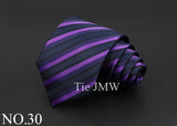 Classic Silk Men Tie Plaid Stripe Floral Ties Formal Wear Business Suit Jacquard Necktie Wedding Party Gift Daily Accessories