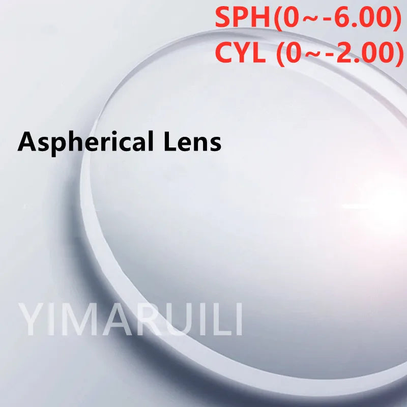 Men's And Women's Finished Myopia Glasses TR90 Frames And Aspherical Anti Blue Ray Photochromic Lenses SPH 0~-6.00 CYL 0~-2.00
