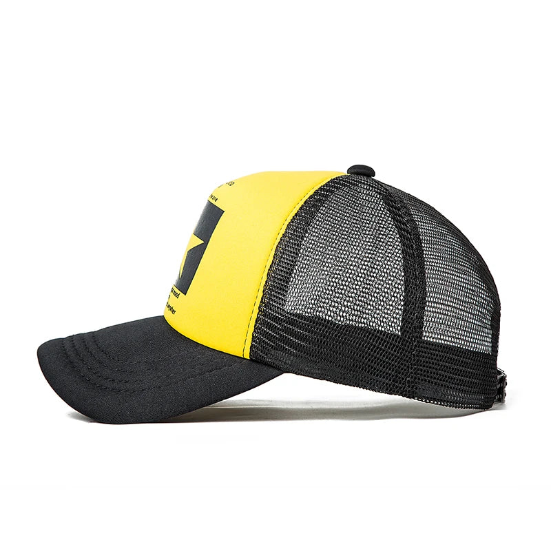 Fashion Brand Baseball Cap Women Baseball Hat Breathable Men Women Summer Mesh Cap Baseball Caps Gorras