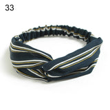New Fashion Women Girls Bohemian Hair Bands Print Headbands Vintage Cross Turban Bandage Bandanas HairBands Hair Accessories