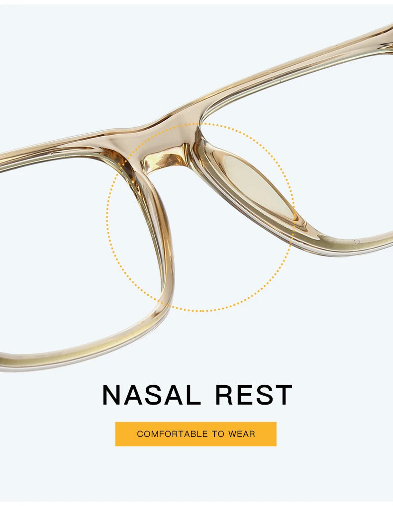 Blue Light Blocking Glasses Frame for Optical Prescription Eyeglasses Frame New Arrival Full Rim Plastic UV400 Anti-scratch