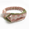 Korean Style Summer Lovely Hairband Women Hair Accessories Turban Twist Cross Headwrap Girl Floral Elastic Knotted Headwear