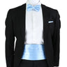 New Fashion Mens Cummerbund Bow Tie Brooch Set Black Red Blue   Waist Seal For Formal Tuxedo Business Suit Dinner Accessories