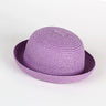 Wholesale Baby Straw Hat Solid Color Kids Character Decoration Infant Sun Hats Girl Boys Bucket Cap Children Beach Panama Caps