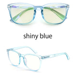 Blue Light Blocking Reading Glasses Women Stylish Square Readers Men UV Protection Magnifying Glasses Anti Glare 0 Degree