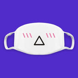 Cotton Kawaii Funny Anime Expression Mouth Face Mask Smile Breathable Masks For Korean Unisex Face Mouth Muffle Mask Accessories