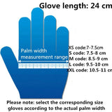 20/50PCS Disposable Nitrile Gloves Purple Powder-Free Rubber Hand Work Gloves for Mechanic Kitchen Beauty Household Cleaning