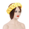 Fashion Candy Color Braids Twist Headbands for Women African Headwear Elastic Hair Bands Ladies Turban Female Bandage Headwrap