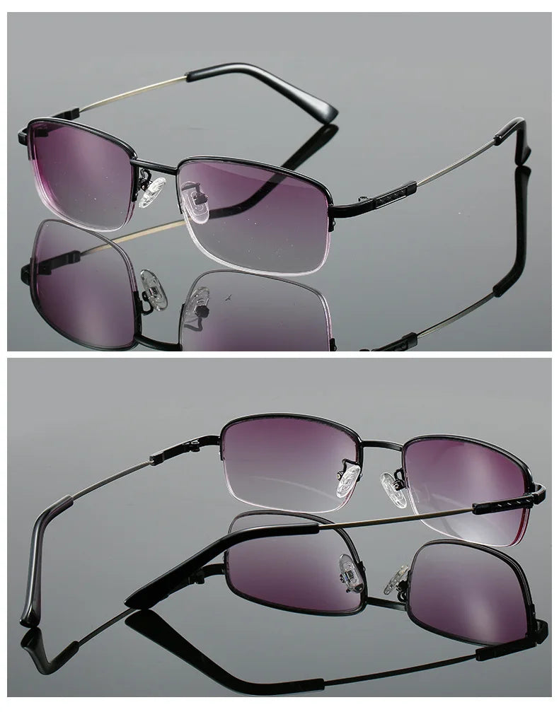 New Finished Myopia Sun Glasses Fashion Gray Lens Metal Legs With Degrees Sunglasses -1 -1.5 -2.0 -2.5 -3.0 -3.5 -4.0