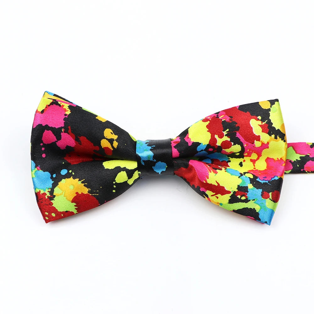 Musical Note Bow Tie Guitar Piano Stave Adult Children Bowtie Novelty Handmade Butterfly Wedding Party Men Gift Accessories