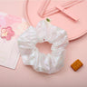 Metallic Laser Elastic Hair Band for Girls Shiny Transparent Scrunchies for Hair Rubber Ties Ponytail Holder Solid Stretch