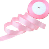 Pink Satin Ribbon Wholesale Gift Wrapping Christmas ribbons