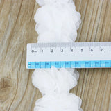 (1 meter) Chiffon Mesh Lace Fabric Webbing Party Decoration Flower Diy Gift Ribbons Crafts Non-woven Fabrics Base