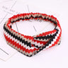 2020 Fashion Bohemian Headband Print Hairbands For Women Girls Vintage Cross Knot Turban Bandanas Headwear Hair Accessories