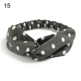 New Fashion Women Girls Bohemian Hair Bands Print Headbands Vintage Cross Turban Bandage Bandanas HairBands Hair Accessories